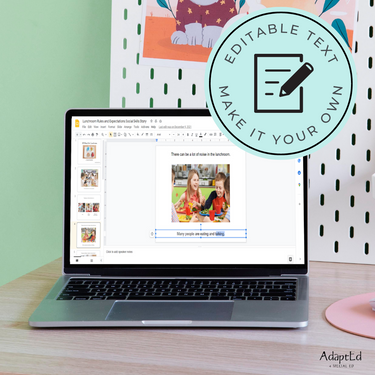 Social Skills Stories: School Expectations Bundle: Editable